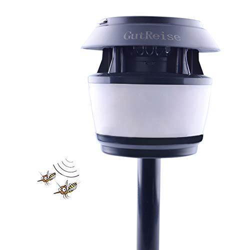 GutReise Portable Solar Powered Graden Street Light,Multifunctional Outdoor Bugs Light Waterproof IP54...