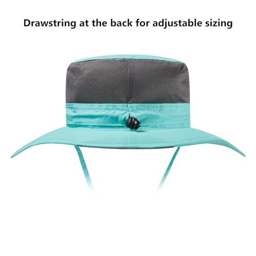 Image of BASSDASH UPF 50+ Sun Fishing Hat Water Resistant with Detachable Neck Flap