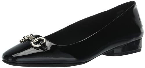 Anne Klein Womens CORA Chain Slip On Loafers