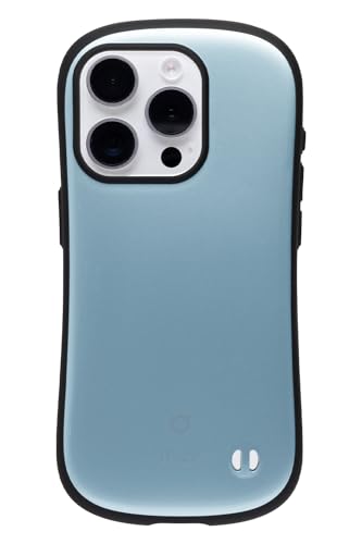 iFace First Class Metallic iPhone 15 Pro ケース (アイスブルー)【アイフェイス アイフォン15pro 用 アイフォン15プロ iphone15プロ 用 カバー 韓国 耐衝撃 ストラップホール】