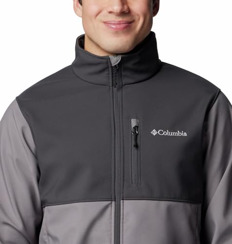 Image of Columbia Men Omni-Shield Ascender Soft Shell Jacket for Hiking | Trekking | Watersports | Outdoor Lifestyle | Stain Repellent
