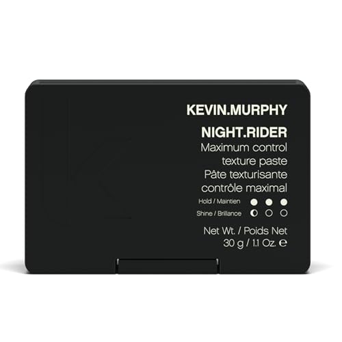 KEVIN.MURPHY NIGHT.RIDER - Strong Hair Paste - For All Hair Types - Hair Moulding Paste - Boosts Hair Shine - Strong Hold Hair Care - Matte Texture - Travel Size - 30 g / 1.1 oz