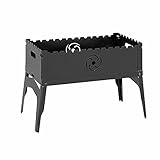 BEM TORNADICA Mangal, Aero Kohlebecken, klappbar, mit Windkanal, Holzkohlegrill