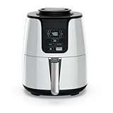 Ninja AF100 4-Quart Air Fryer, 1550W Cooker with Nonstick Basket & Crisper Plate, 4-in -1 Air Fry, Roast, Reheat & Dehydrate (White)