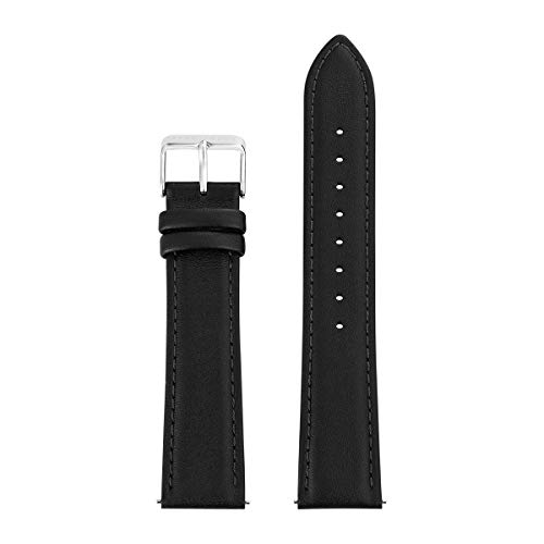 Preisvergleich Produktbild Sterzinger München Armband für Herrenuhr Leder schwarz 10040043
