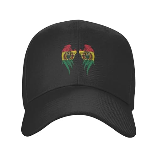 KWQDOZF Casquette de Baseball avec Drapeau de la Bolivie pour Hommes et Femmes, Chapeau de Papa Classique réglable, Casquette de Camionneur pour la Course à Pied et Les activités de Plein air