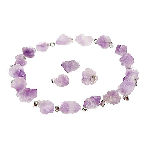 Fil pendentif améthyste de qualité supérieure pour la fabrication de bijoux