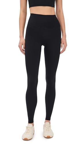 SPLITS59 Women's Airweight High Waist 28' Ankle Leggings, Black, S