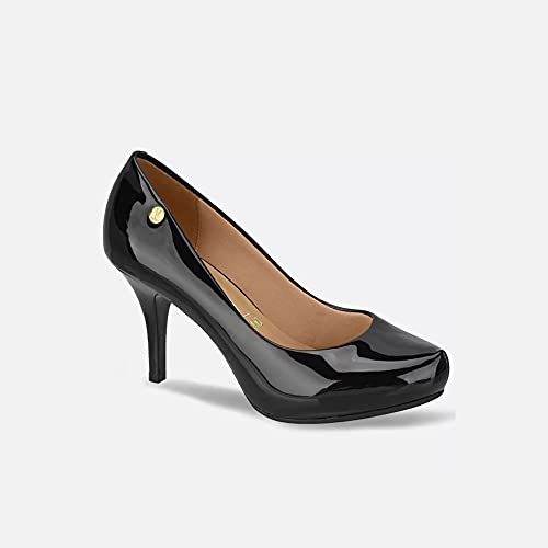 Sapato Social Feminino Salto Médio Meia Pata Vizzano Preto 1781.821 (38)