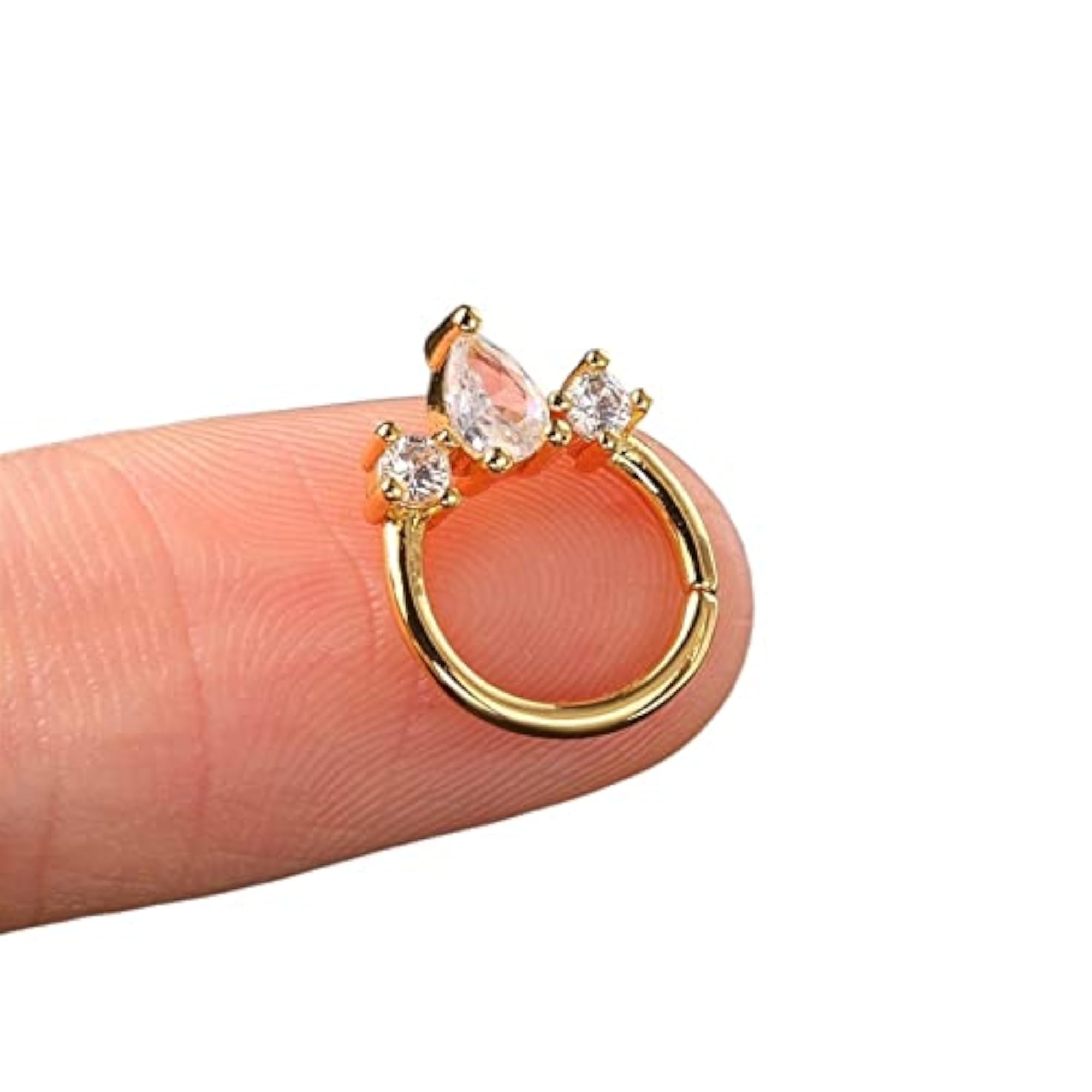 Golden Star Snake Spiral Earring Backs Replacements