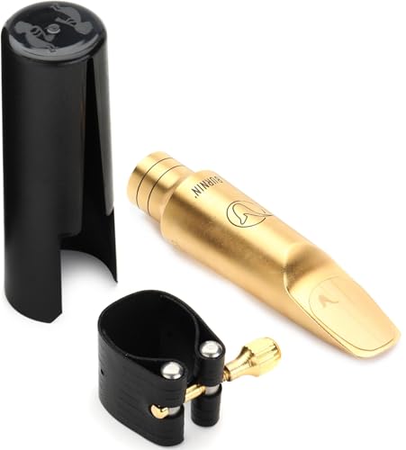 BetterSax Burnin’ Metal Tenor Saxophone Mouthpiece – Size 6*, .095” Tip Opening...