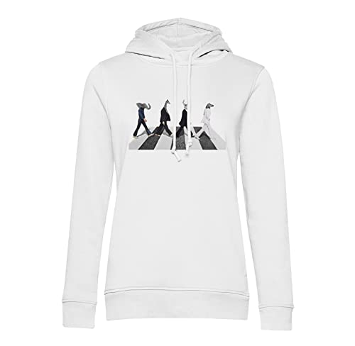 Sweat à capuche animaux collage art surréalisme rock au style streetwear unique