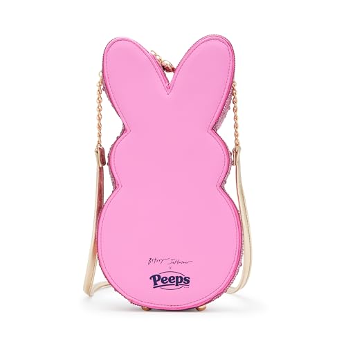 Betsey Johnson Womens Peeps X Rhinestone Bunny Crossbody3