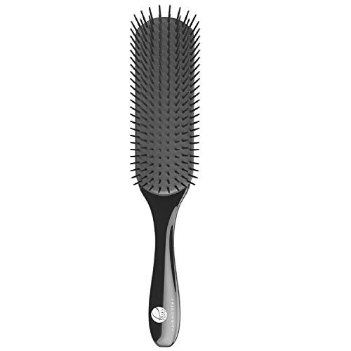 Hairworthy Hairembrace Styling Brush pour un style bouclé, ondulé et droit. Broches en nylon à 9 rangées pour démêler, définir et lisser. Idéal sur cheveux mouillés et secs Cover