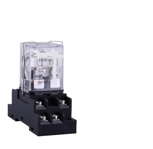 Relé de alta potencia JQX-30F 30A de 8 pines para automatización industrial DC12V