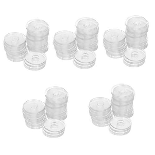 COSMEVIVI 250piezas Arandelas De Junta De Vinilo Transparentes Para Gaskets Antideslizantes Para Manijas De Ducha Reemplazo De Accesorios De Puertas