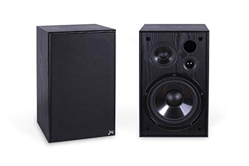 AQ Tango 95 Enceintes d’étagère Bass-Reflex 3 Voies, 1 Tweeter, 1 médium, 1 Basse/Graves 190 W PMPO Noir - Les Beatles, Paul McCartney, John Lennon, RIngo Starr, George Harrison AQ Tango 95 Enceintes d'étagère Bass-Reflex 3 Voies, 1 Tweeter, 1 médium, 1 Basse/Graves 190 W PMPO Noir