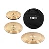 Complete Cymbal Pack with Padded Cymbal Gig Bag CZ2 Range by Gear4music #1