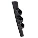 GlowShift Black Triple Pillar Gauge Pod for 1998-2002 Dodge Ram Cummins 1500 2500 3500 - ABS Plastic - Mounts (3) 2-1/16" (52mm) Gauges to Truck's A-Pillar