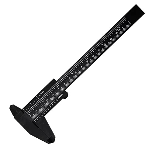 Calibrador Vernier Plástico 0-150mm XTYPE Negro miniatura 1