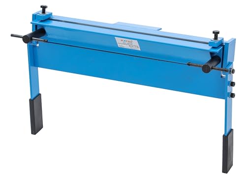 KATSU Piegatrice per Lamiera Manuale Curvatrice 450mm Curvatrice, per Lamiera di Acciaio di Spessore 1,2mm, Angolo di Piegatura 0-90° per la lavorazione dei Metalli