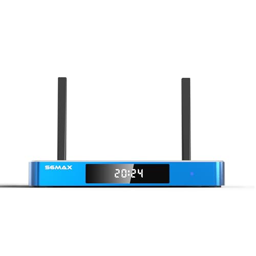 S6 Max Dual-Band WiFi 6 Router, 4G+64G, 2025 Super S6, 2-Year Coverage