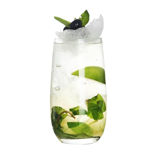 Vaso de vidrio clásico resistente al calor de 370 ml miniatura 3