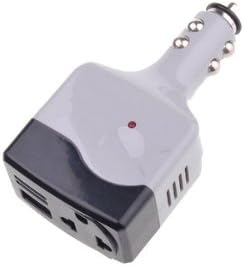 BlastCase Car Charger Power Inverter Adapter DC to AC Adapter Converter Plus USB Outlet