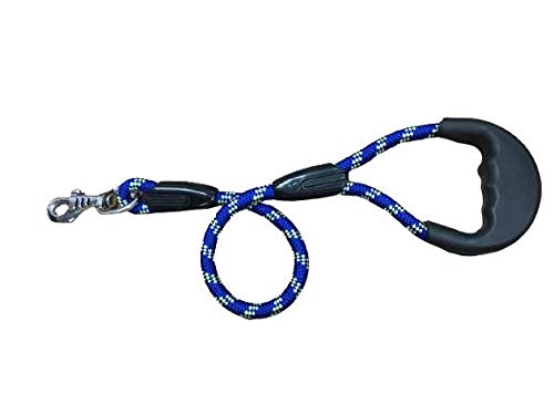 The DDS Store Nylon Short Dog Rope Leash Trains Dogs Stop Pulling Instant Leash Dog Leash | Short Rope Leash with Comfortable Rubber Grip | for Small to Medium Size Dogs (Orange) (B08MB82592) Amazon Price History, Amazon Price Tracker