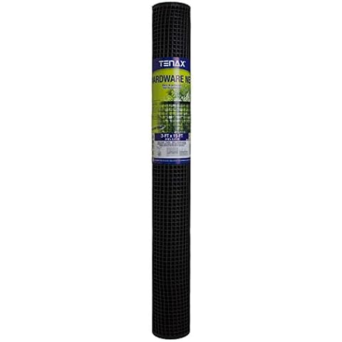 Tenax Hardware Net, 3 by 15-Feet, Black Cover