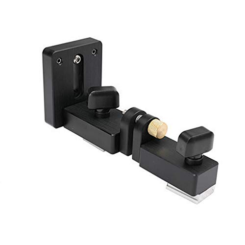 WNJ-TOOL, Tratamiento de la Madera 1pc Perfil Cerca Y Ranura T Pista Deslizante Soportes Mitre Medidor Valla Conector for la carpintería Router/Sierra de Mesa Bancos (tamaño : 1Pc Long Connector)