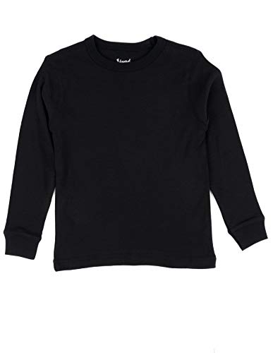 Image of Leveret Long Sleeve Boys Girls Kids & Toddler T-Shirt 100% Cotton (2-14 Years) Variety of Colors