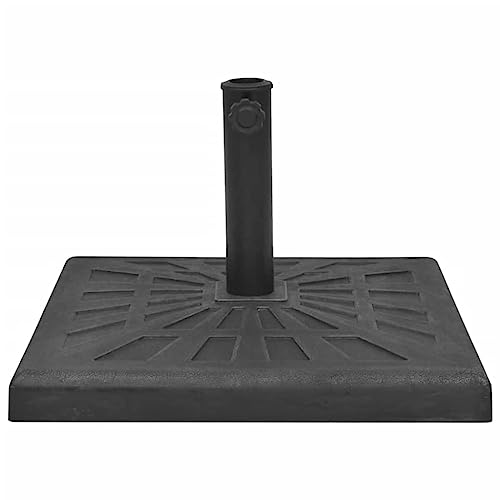 YAFF Parasol Base Resin Square Black 41.9 lb (44.99lbs)