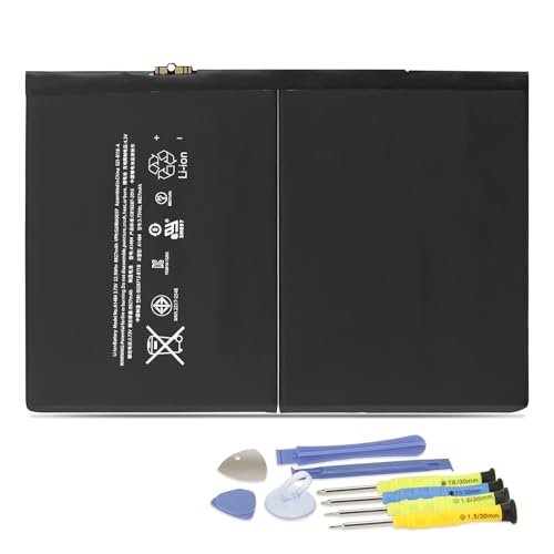 ANTIEE 8827mAh 32.9Wh A1484 Replacement Tablet Battery Compatible With iPad 2017 A1822 A1823 iPad 2018 A1893 A1954 iPad Air A1474 A1475 A1476 MD785LL/A MD786LL/A MD787LL/A MD785CH/A With Tools