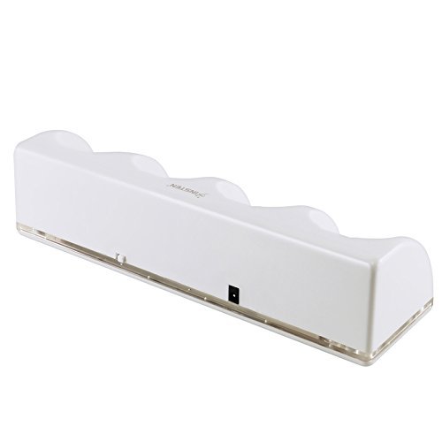 KLAREN Charger Dock + 4 x Battery for Nintendo Wii Remote