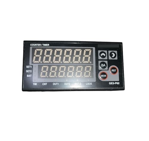 Programmateur GE3-P62A numérique à double affichage LED rouge