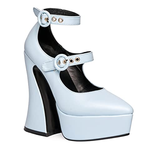 LAMODA Chaussures de Course Roamin' pour Femme, Blue PU, 36 EU