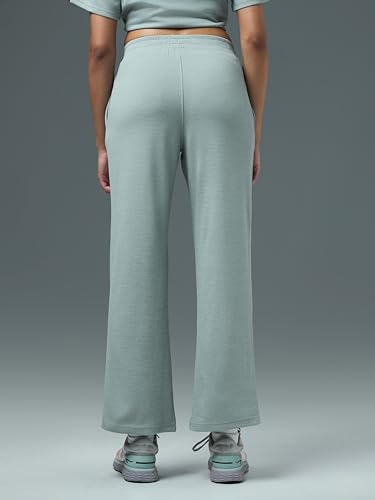 Image of TECHNOSPORT Women's Relaxed Fit Mid Rise Track Pant
