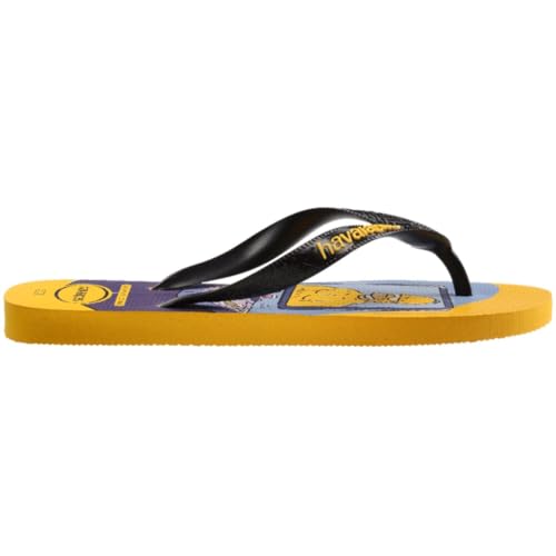 Chinelo Masculino Havaianas Simpsons (Amarelo, BR, Adulto, Faixa Numérico, M, 41, 42)
