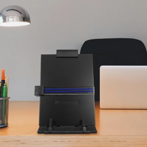 Support de lecture Ciieeo porte-documents avec clip pour simplifier la saisie de données sur PC - 5