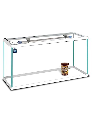 Ocean Box Acuario Crystal Con Marco Blanco 60 L. Tubo Luz Led Ocean Box Acuario Crystal Con Marco Blanco 60 L. Tubo Luz Led