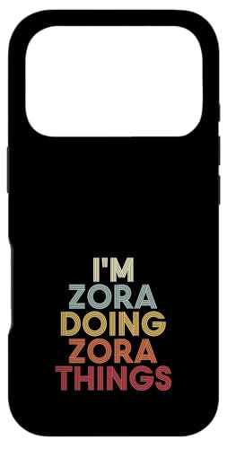 Zora Name Zora Personalized Name First Given �X�}�z�P�[�X iPhone 17 Pro �p