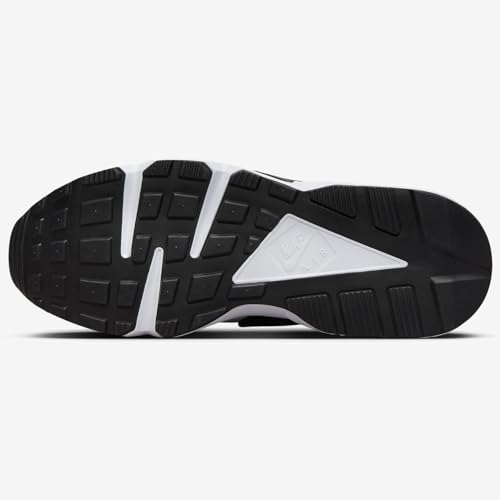Nike Nike Air Huarache Men's Shoes (DX4259-100, White/Metallic Silver-Infrared 23-Black) Size 5