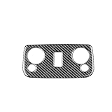 Pegatina de fibra de carbono compatible con Ford Mustang GT 2005-2009 for la cubierta de la lámpara de lectura del techo del coche.
