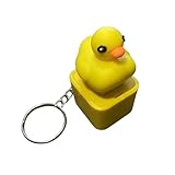 [starrycoo]トカゲボタン ホルダー 充電式LEDライト付き 解消玩具 職場や学校向け 七夕/に適 コンパクト設計 ABS樹脂製 癒し効果のある多感覚体験 (1個)