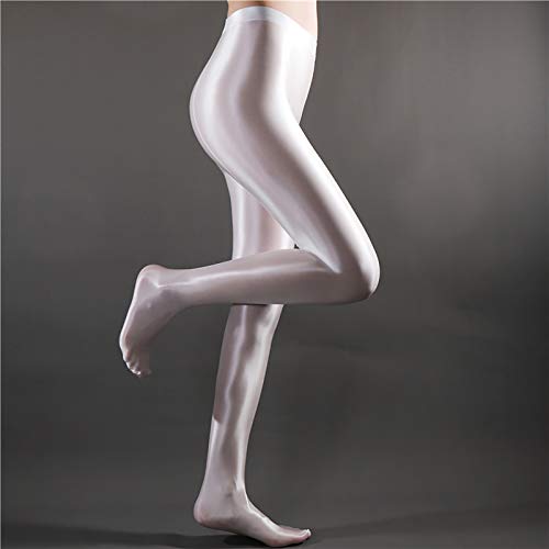 Hedmy Woman Shiny Oil Glossy Footed Pantyhose Tights Leggings Shimmery Hold Up Stockings Trousers4