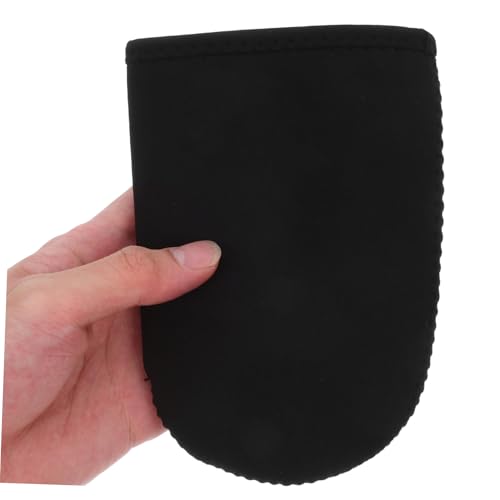 2 unidades de fundas para dedos de neopreno para inmersiones frías, protectores térmicos para pies, reutilizables, color negro miniatura 3