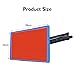 DonHeK Desktop Table Tennis Rebound,Single Self-Study Training Baffle with Red Rubbers,Stand is Height Adjustable for Home Gym Community Game