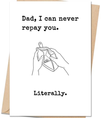 Cardevo Funny Dad Birthday Card