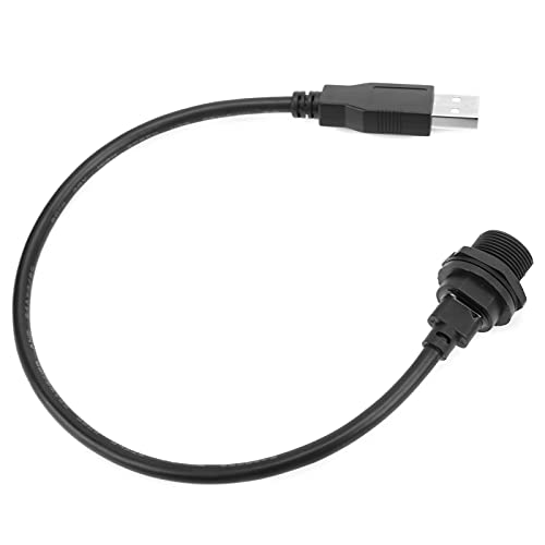 Generic Vattentät USB- IP67 för Utomhusutrustning, Hållbar MICRO USB Hona/2.0 Hane med Kabeluttag för Mekanisk Utrustning (#2)